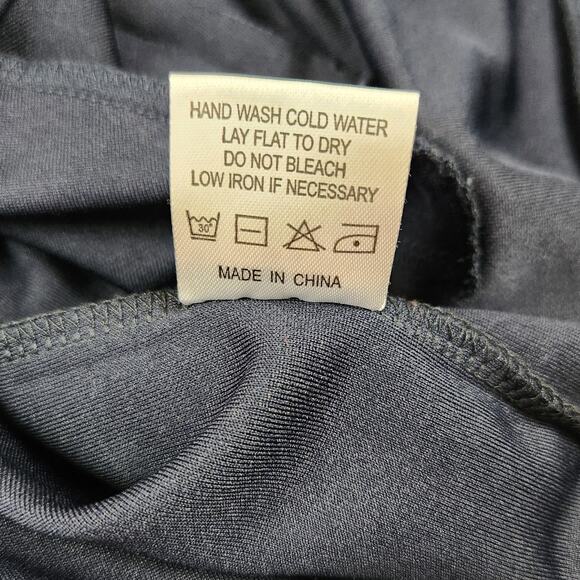 H2H Jacket Mens XL Active Slim Fit Track Lightweight Zip-up Long Sleeve Navy - Picture 10 of 13